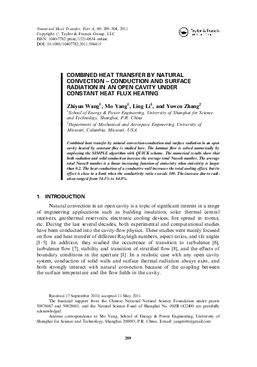  pdf combined heat transfer by natural convection conduction and