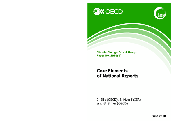 (PDF) Core Elements of National Reports