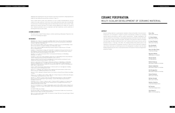 (PDF) Ceramic Perspiration: Multi-Scalar Development of Ceramic Material