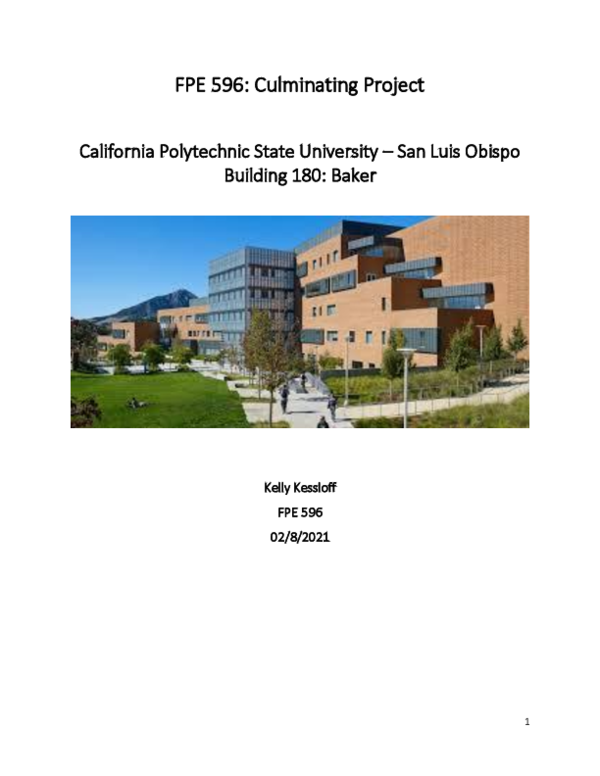 (PDF) California Polytechnic State University – San Luis Obispo ...