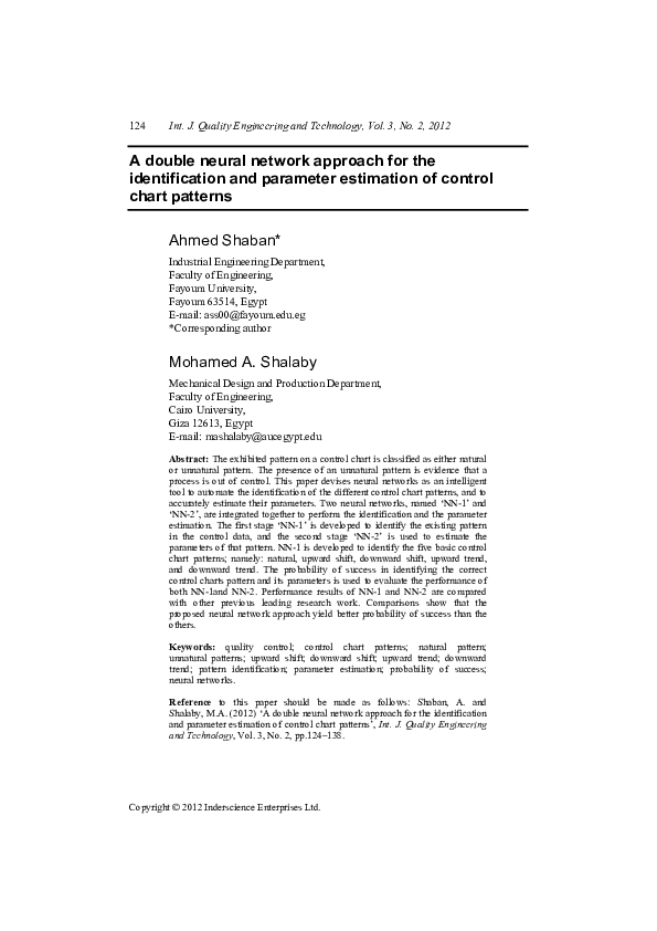 (PDF) A double neural network approach for the identification and ...