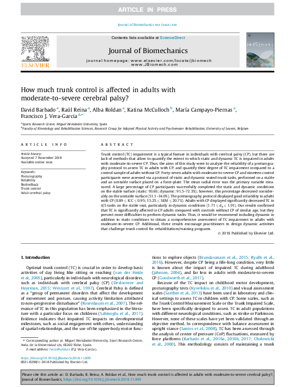 (PDF) How much trunk control is affected in adults with moderate-to ...