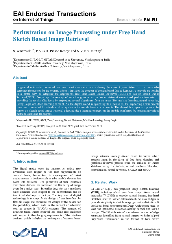 (PDF) Perlustration on Image Processing under Free Hand Sketch Based ...