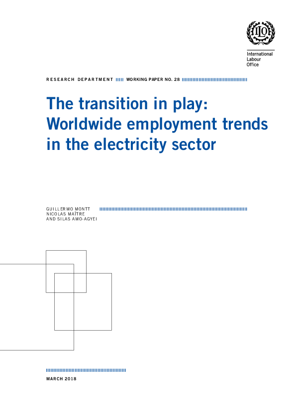 The transition in play: Worldwide employment trends in the electricity sector