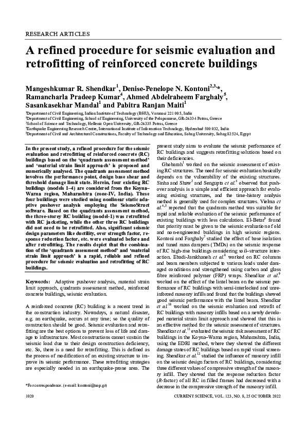 (PDF) A refined procedure for seismic evaluation and retrofitting of ...