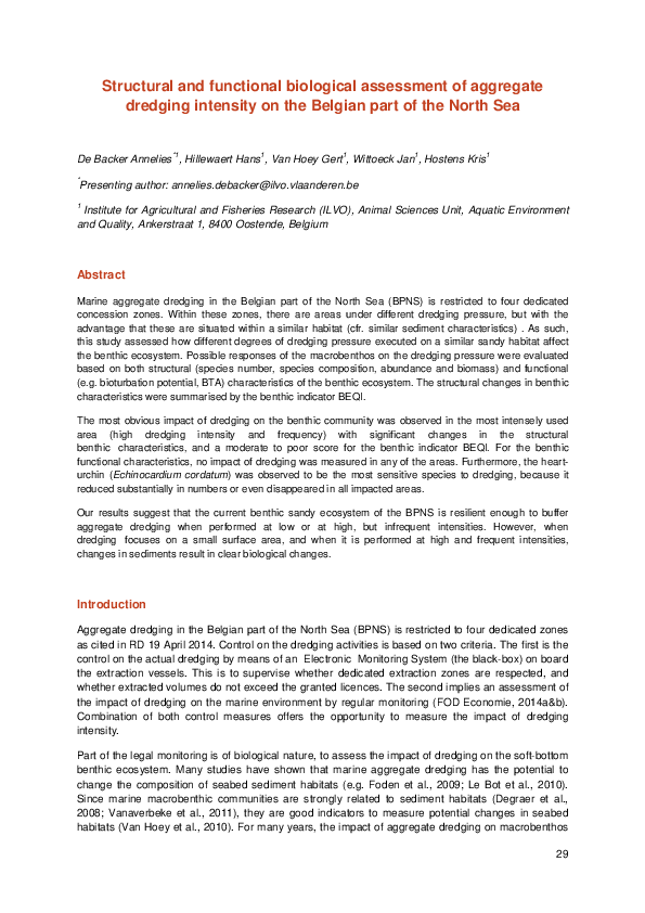 (PDF) Structural and functional biological assessment of aggregate ...