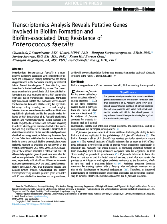(PDF) Transcriptomics Analysis Reveals Putative Genes Involved in ...