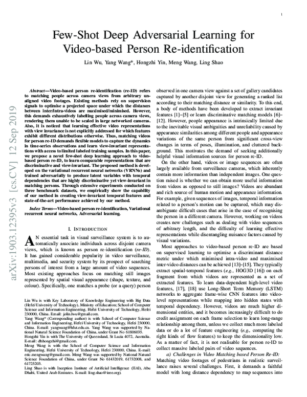 (PDF) Few-Shot Deep Adversarial Learning for Video-Based Person Re ...