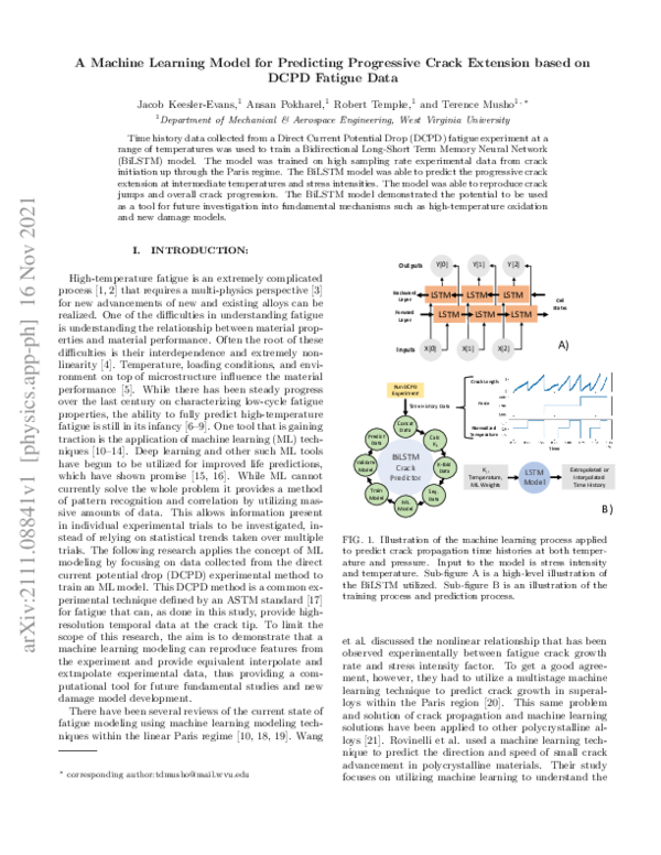 (PDF) A Machine Learning Model for Predicting Progressive Crack ...