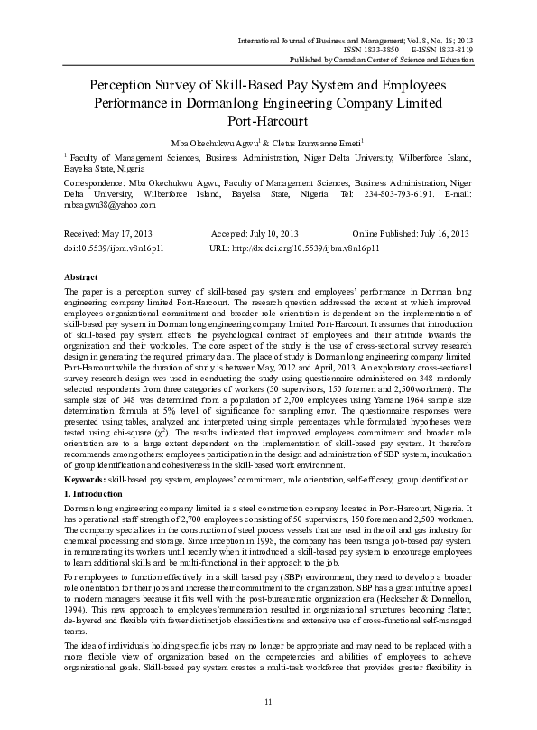 pdf-perception-survey-of-skill-based-pay-system-and-employees