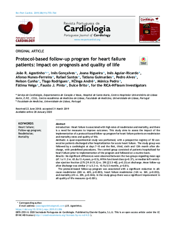 (PDF) Protocol-based follow-up program for heart failure patients ...