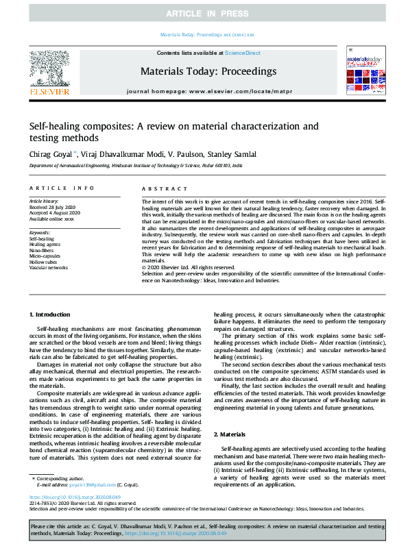 (PDF) WITHDRAWN: Self-healing composites: A review on material ...