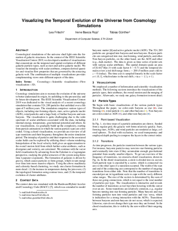 (PDF) Visualizing the Temporal Evolution of the Universe from Cosmology ...