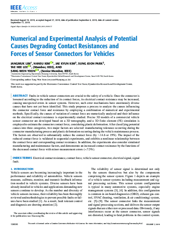 (PDF) Numerical and Experimental Analysis of Potential Causes Degrading ...