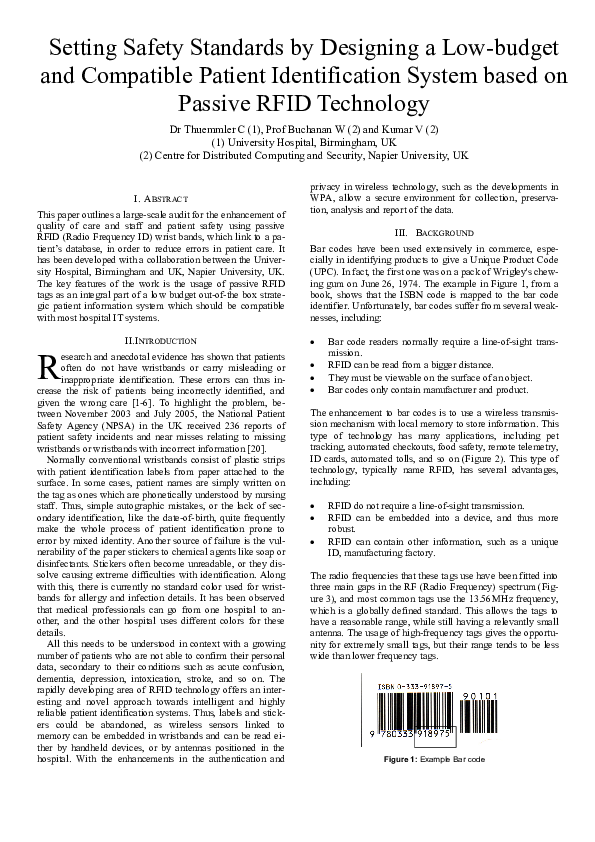 (PDF) Setting safety standards by designing a low-budget and compatible ...