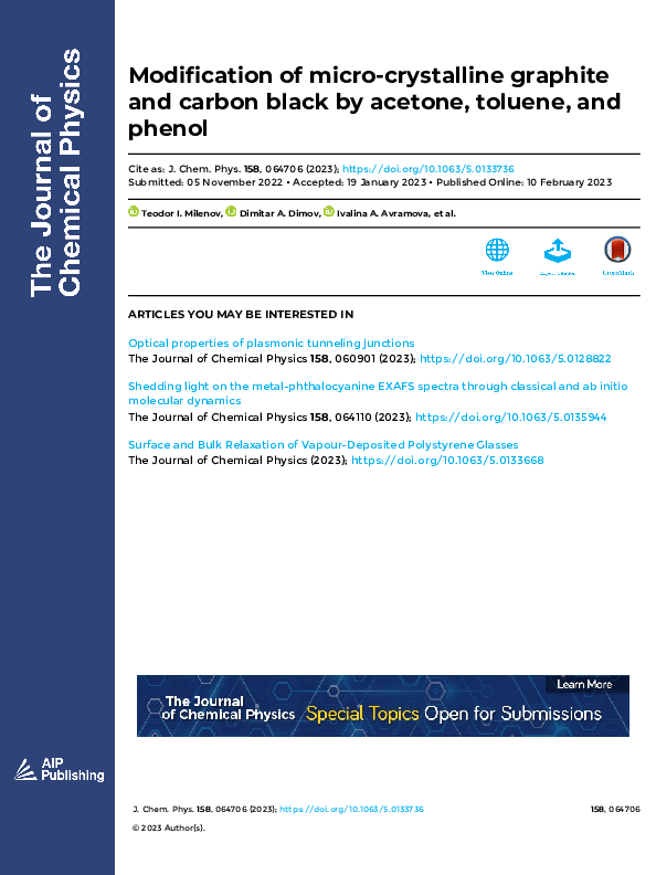 (PDF) Modification of micro-crystalline graphite and carbon black by ...