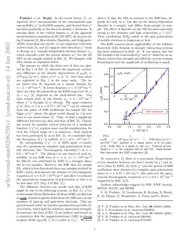 (PDF) Low-Density Spin Susceptibility and Effective Mass of Mobile ...