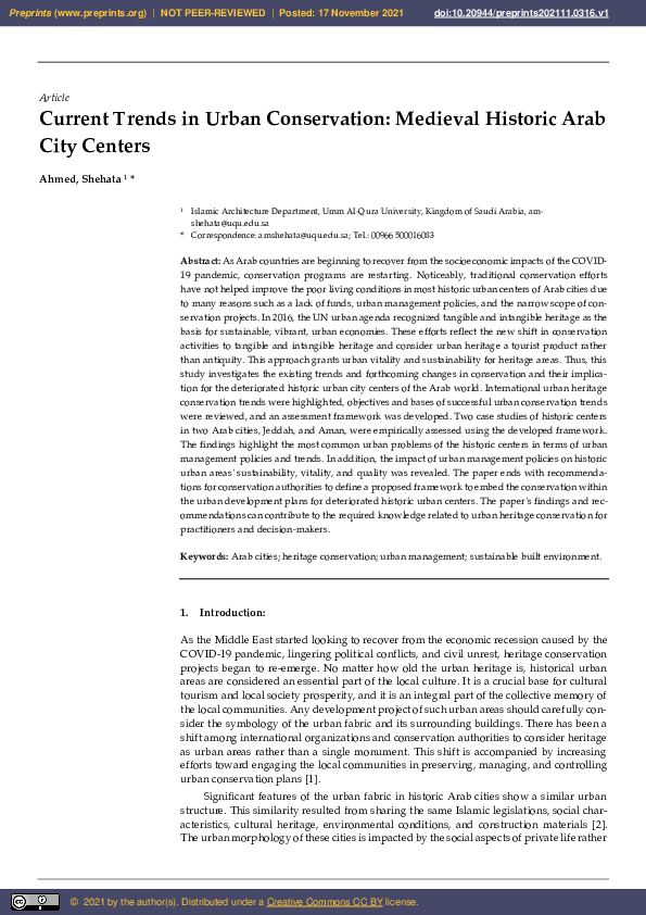 HISTORIC CITIES ISSUES IN URBAN CONSERVATION PDF visual data 4
