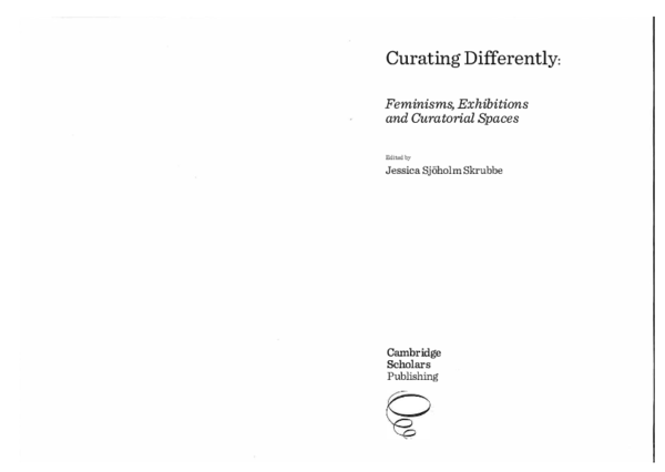 (PDF) Curatorial Strategies on the Art Scene During the Feminist ...