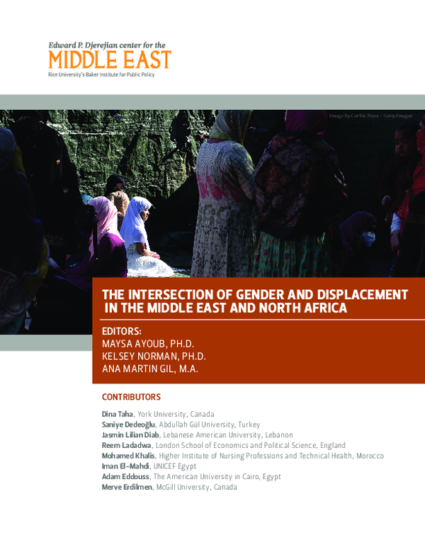 (PDF) THE INTERSECTION OF GENDER AND DISPLACEMENT IN THE MIDDLE EAST ...