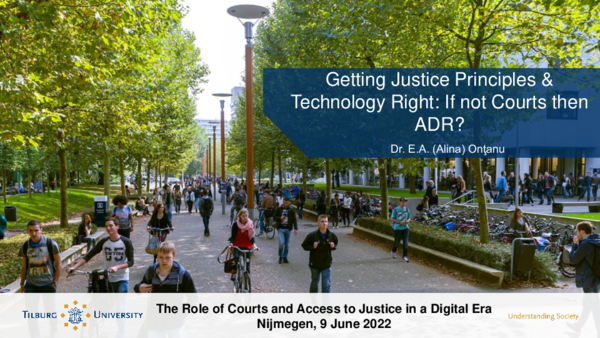 (PDF) Getting justice principles technology assemblage right