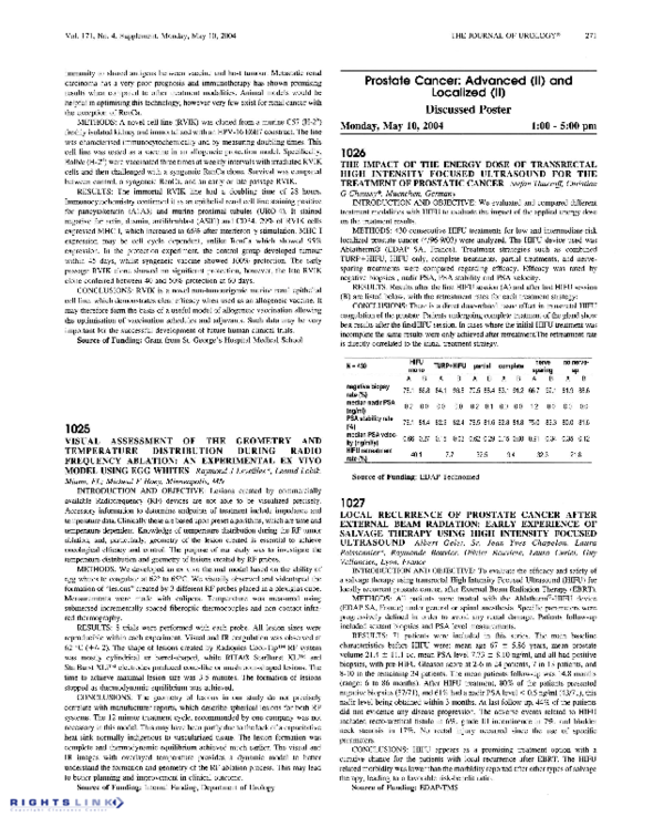 (PDF) 1026: The Impact of the Energy Dose of Transrectal High Intensity ...