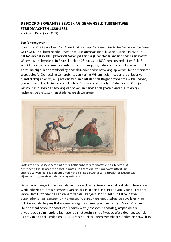 (PDF) De Noord-Brabantse bevolking gemangeld tussen twee strijdmachten ...