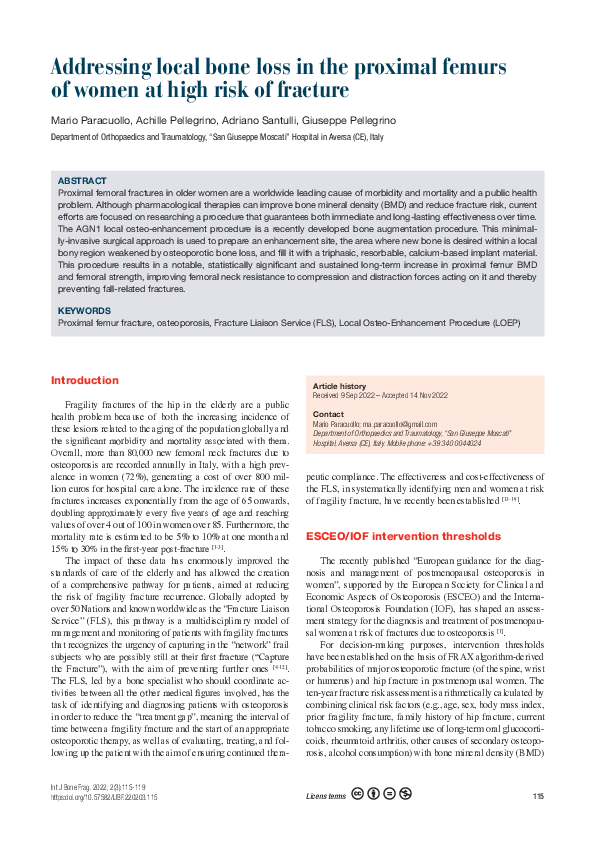 (PDF) Addressing local bone loss in the proximal femurs of women at ...