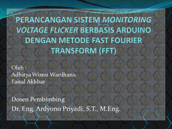 (PDF) Perancangan Sistem Monitoring Voltage Flicker Berbasis Arduino ...