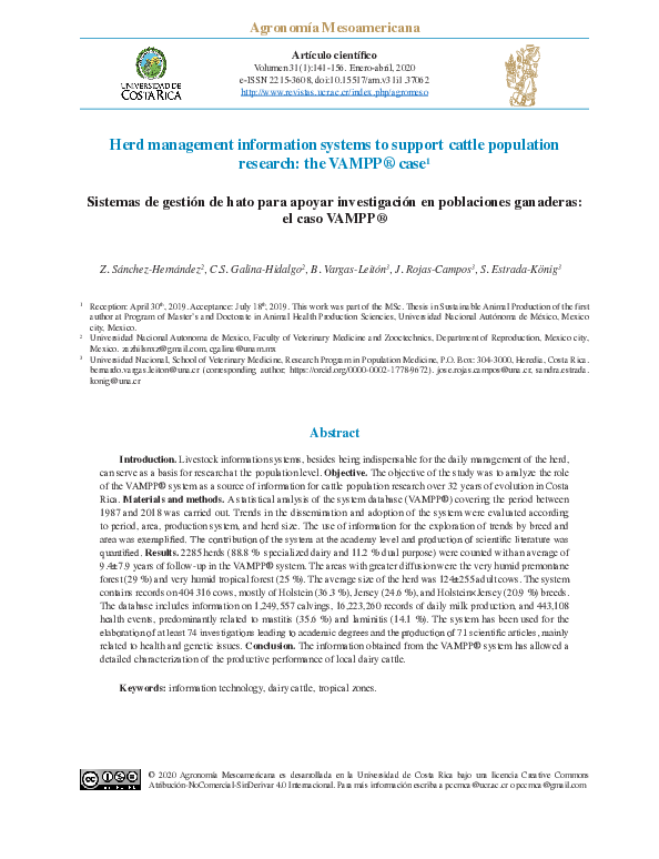 (PDF) Herd management information systems to support cattle population ...