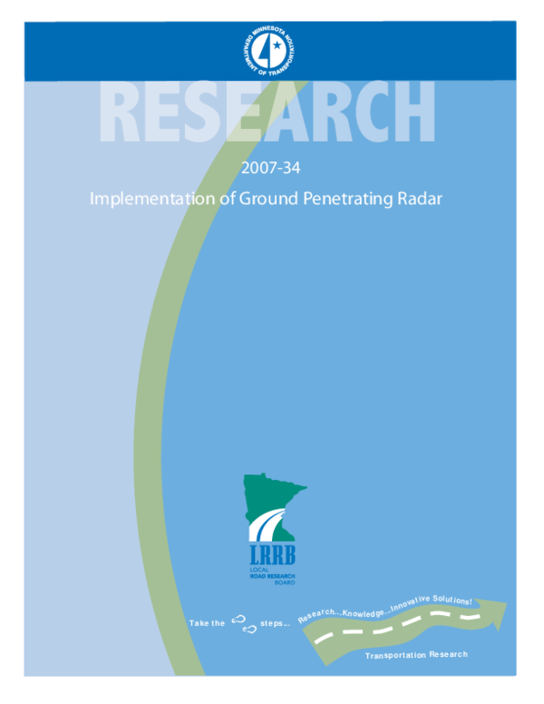 (PDF) 6. Implementation of Ground Penetrating Radar