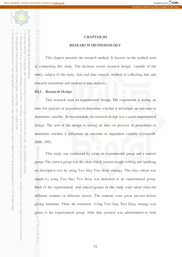 (PDF) The Effect of Using Two Stay Two Stray Strategy on the Students ...