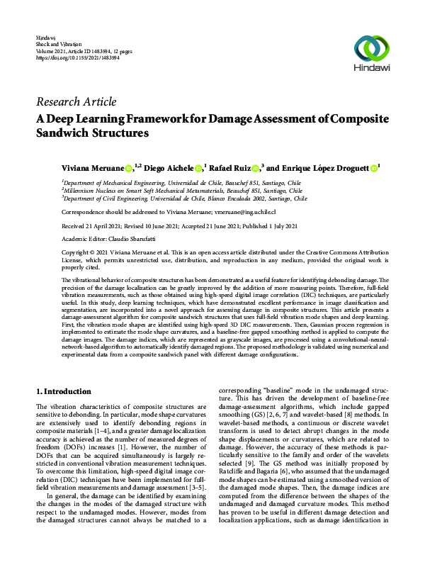 (PDF) A Deep Learning Framework for Damage Assessment of Composite ...