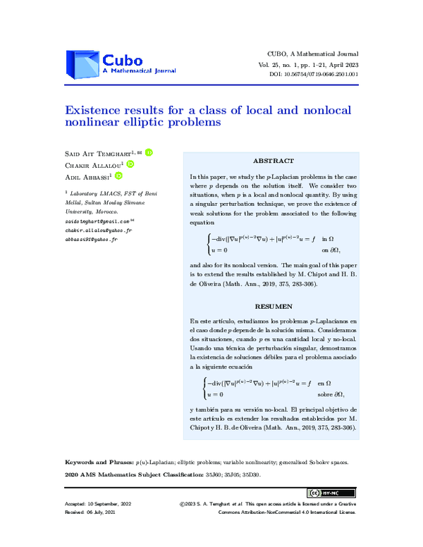 (PDF) Existence results for a class of local and nonlocal nonlinear ...