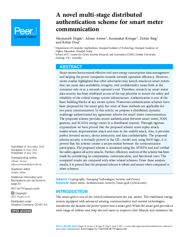 (PDF) A novel multi-stage distributed authentication scheme for smart ...