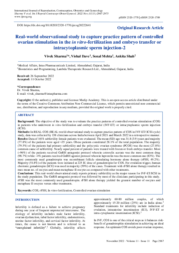 (PDF) Real-world observational study to capture practice pattern of ...