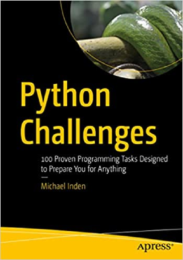 (PDF) Python Challenges: 100 Proven Programming Tasks Designed to
