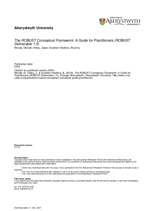 (PDF) The ROBUST Conceptual Framework: A Guide for Practitioners ...