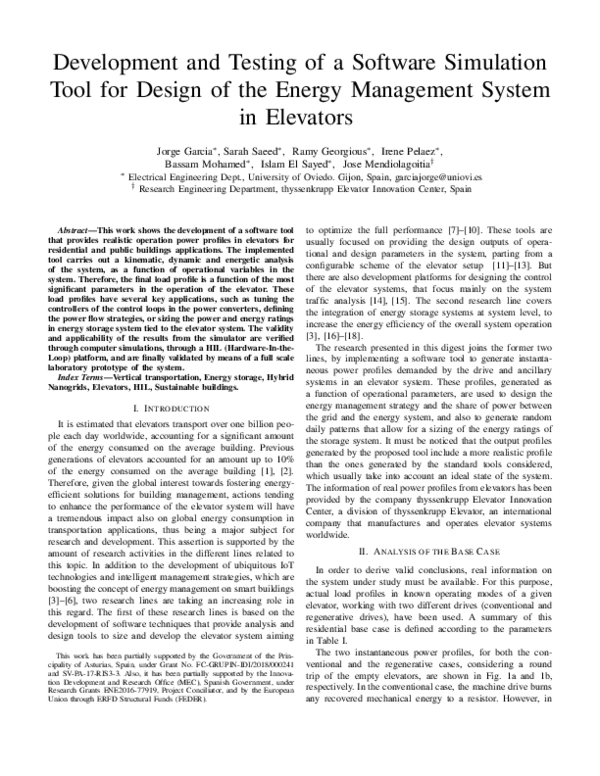 (PDF) Development and Testing of a Software Simulation Tool for Design ...