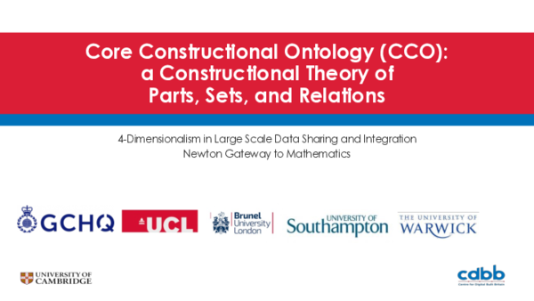 (PDF) Core Constructional Ontology (CCO): a Constructional Theory of ...