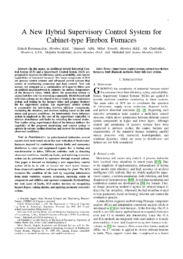 (PDF) A New Hybrid Supervisory Control System for Cabinet-type Firebox ...