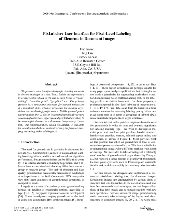 (PDF) PixLabeler: User Interface for Pixel-Level Labeling of Elements ...