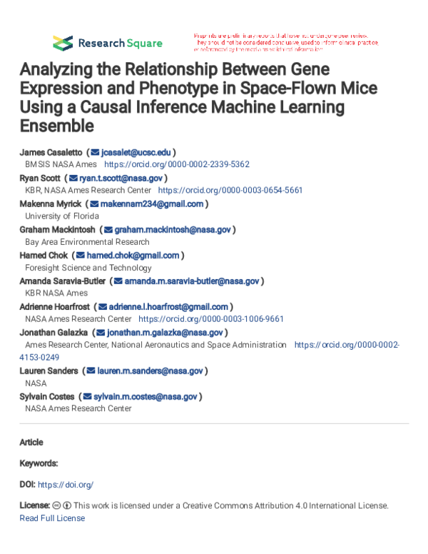(PDF) Analyzing the Relationship Between Gene Expression and Phenotype ...