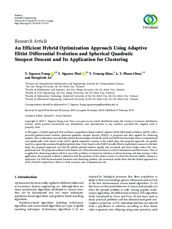 (PDF) An Efficient Hybrid Optimization Approach Using Adaptive Elitist ...