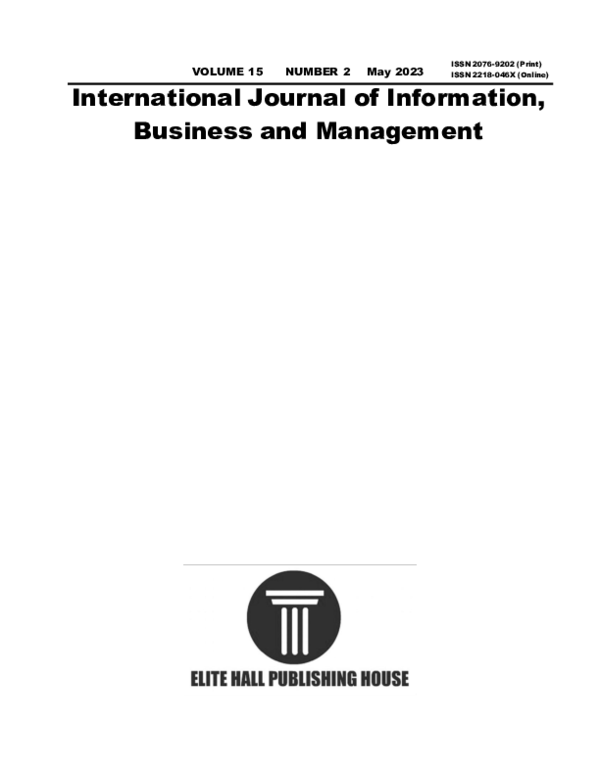 (PDF) IJIBM Vol15No2 May