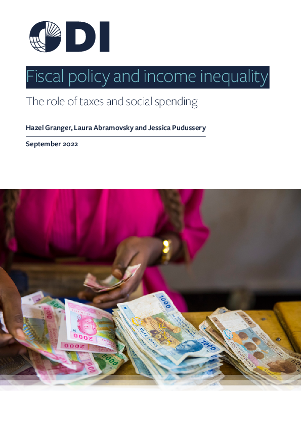 (PDF) Fiscal policy and income inequality the role of taxes and social ...