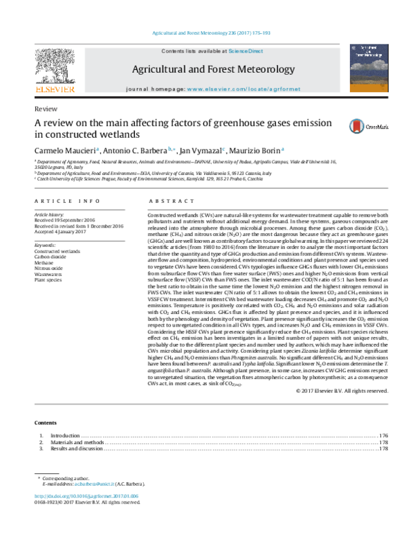 (PDF) A review on the main affecting factors of greenhouse gases ...