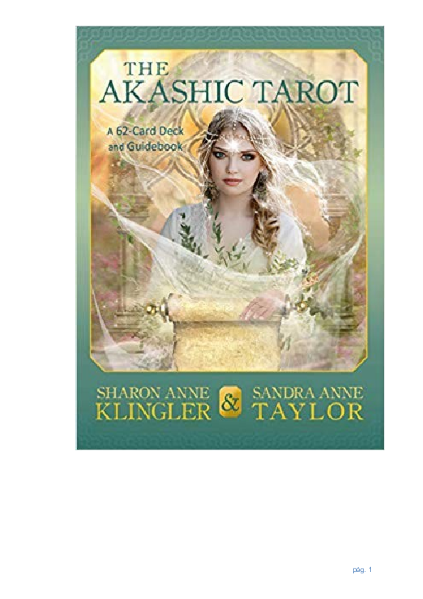 (PDF) Guia del tarot de los registros akashicos Flor Bentos