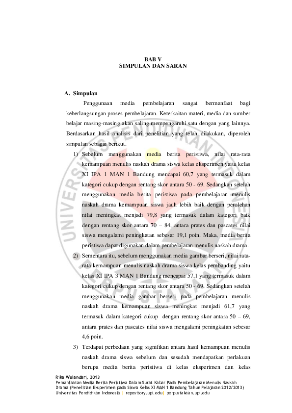 Pdf Pemanfaatan Media Berita Peristiwa Dalam Surat Kabar Pada