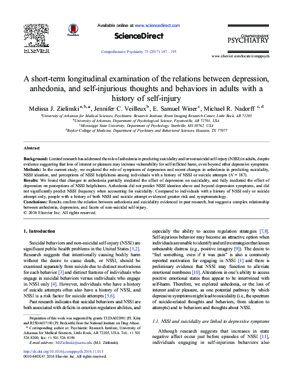 (PDF) A short-term longitudinal examination of the relations between ...